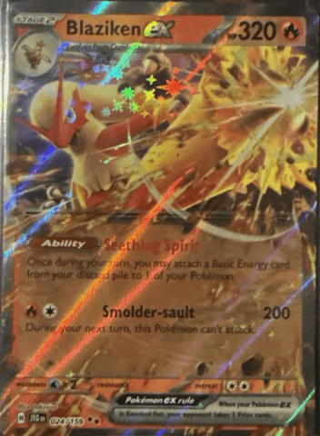 Blaziken Ex - 024/179 - Journey Together